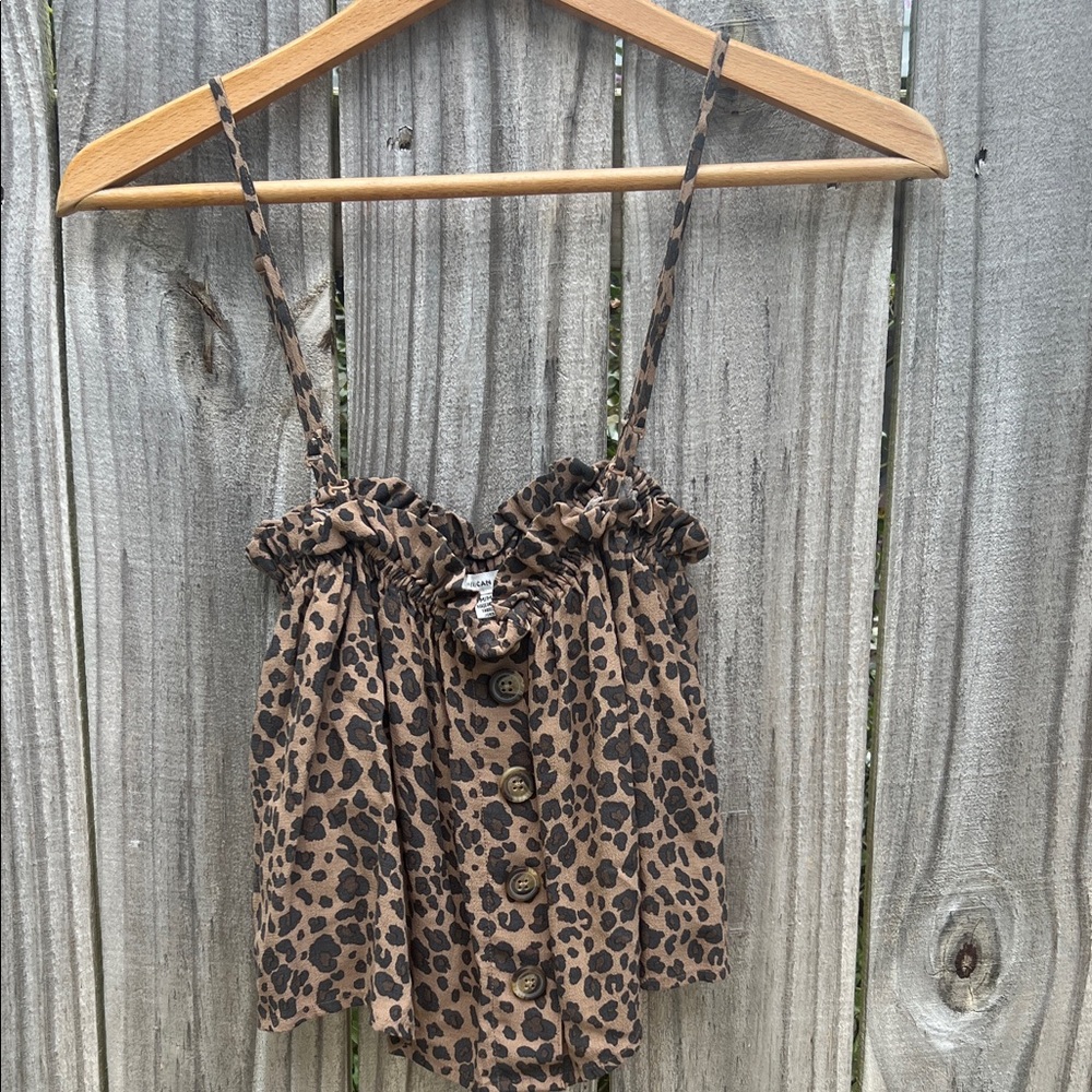 American Eagle Outfitters Leopard Print Camisole